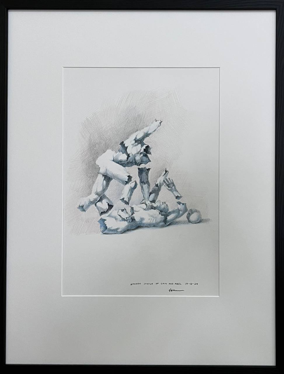 Broken Cain and Abel by Carmel Said